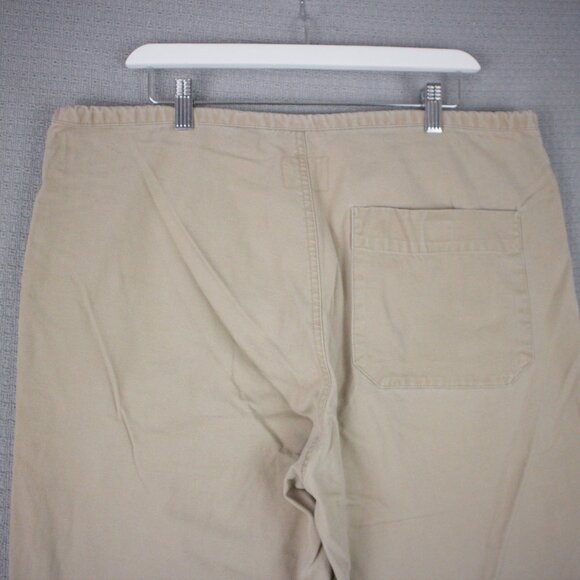 Club Monaco Drawstring Casual Cargo Pants Medium Khaki - Picture 5 of 7